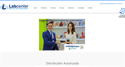Desktop Screenshot of labcenter.com.br